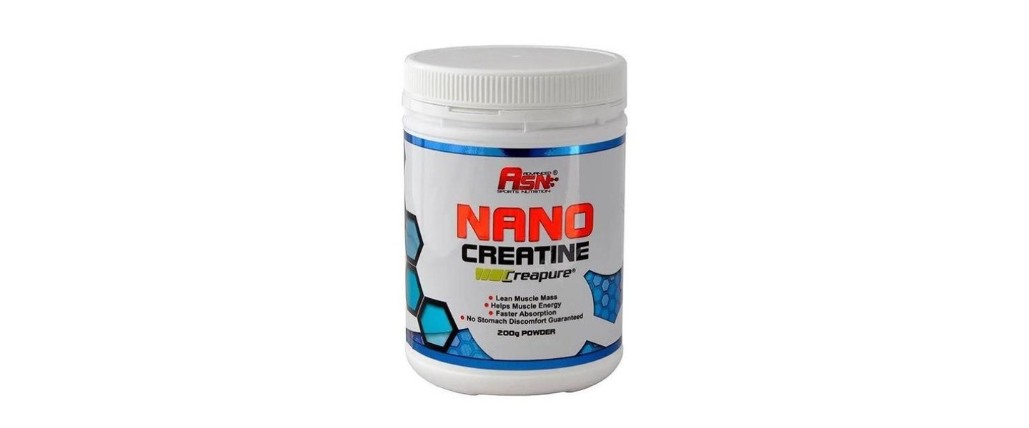 Advanced Sports Nutrition review: Nano Creatine, creatine monohydrate powder