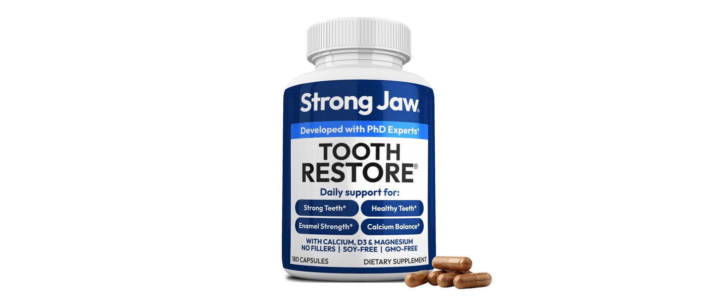Strong Jaw Supplements review: Tooth Restore: Complete Tooth and Jaw Health Supplement