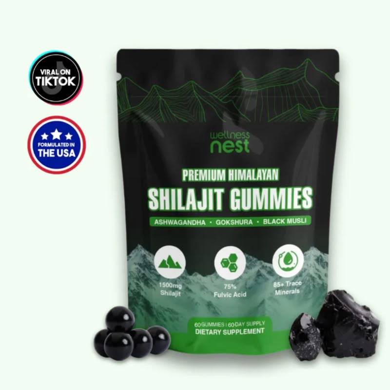 Pure Shilajit Gummies - Wellness Nest