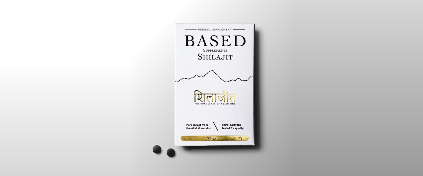 Based Supplements review: Shilajit Tablets in their pre-dosed format