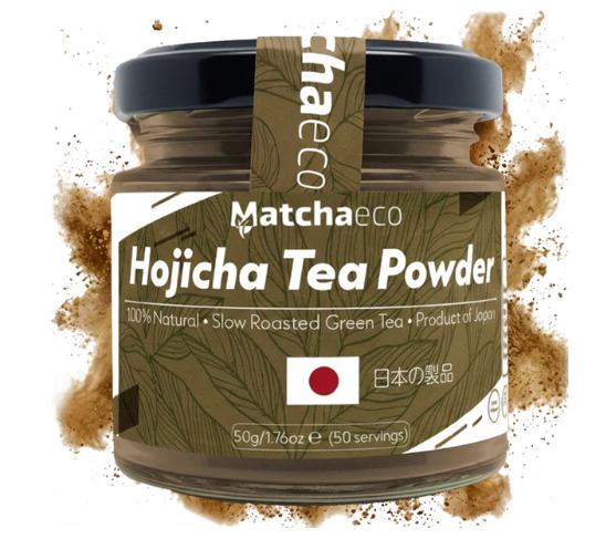 Hojicha Dark Roasted Tea Powder - Matchaeco