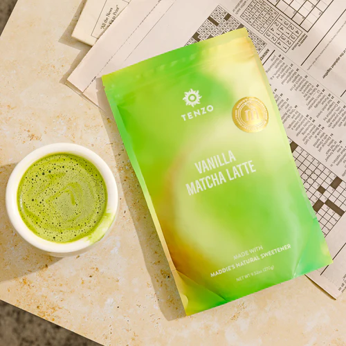Vanilla Matcha Latte - Tenzo Tea Matcha