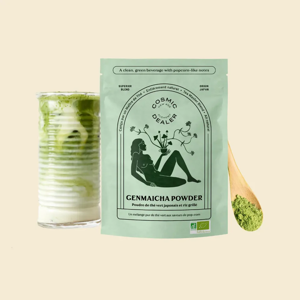 Genmaicha Powder - Cosmic Dealer