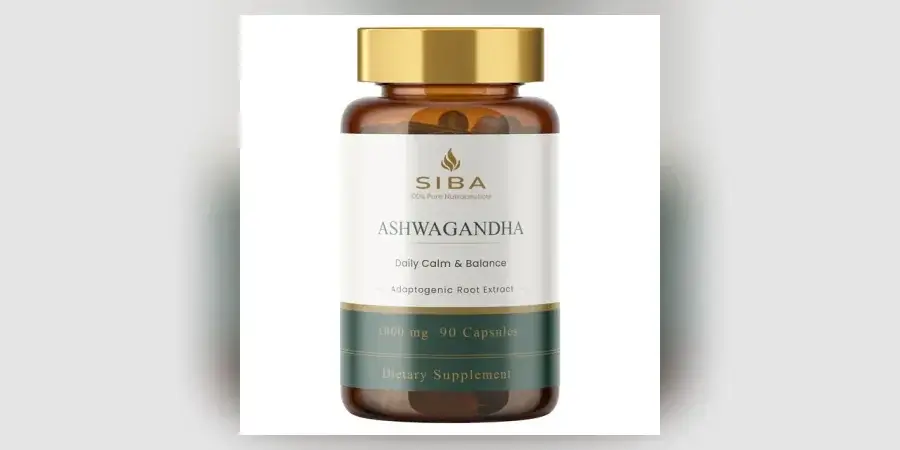 Siba Vitamins ashwagandha root extract capsules