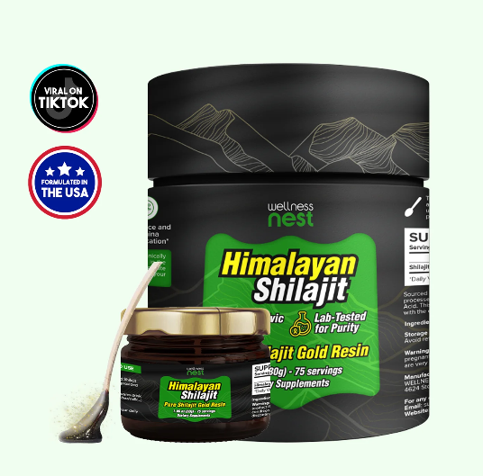 Himalayan Pure Shilajit Gold Resin - Wellness Nest
