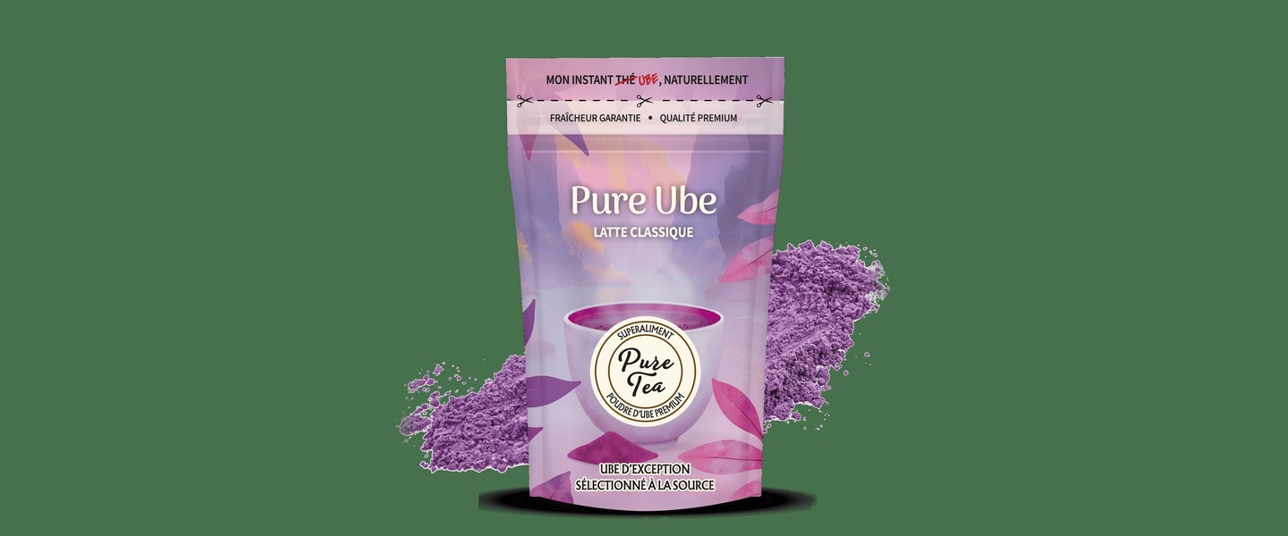 PureTea review: Pure Ube Latte