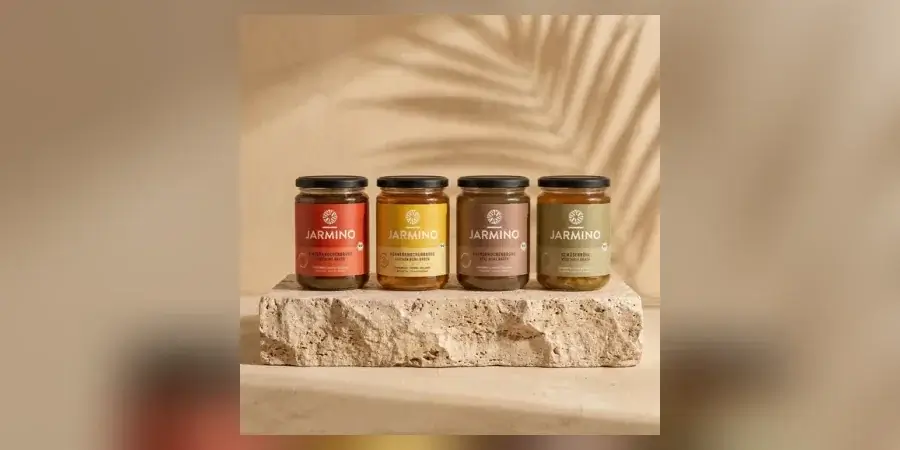 JARMINO bone broth jars in four varieties