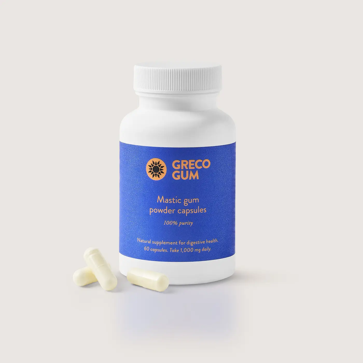 Mastic Gum Powder Capsules
